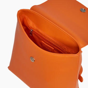 O bag budapest zaino Sintetico nappa facile Ambra