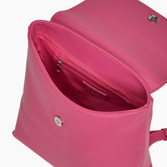 Zaino O bag budapest Sintetico nappa easy Fucsia rose