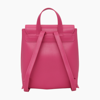 Zaino O bag budapest Sintetico nappa easy Fucsia rose