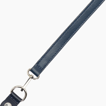 Popruh přes rameno Extraslim 110 a klipy Sintetico effetto nappa Easy Blu navy
