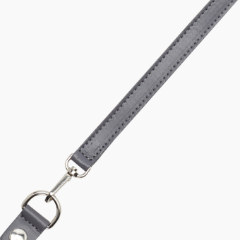 Popruh přes rameno Extraslim 110 + klip Tessuto Sintetico Effetto Nappa Easy Grey
