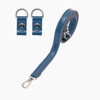 Popruh přes rameno Extraslim 110 + klip Tessuto Sintetico Effetto Nappa Easy Denim