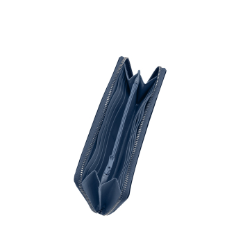 Wallet O wally Reflective coconut print Blue navy