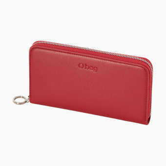 Wallet O wally zurigo Sintetico nappa easy Rosso scarlatto