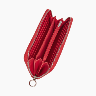 Wallet O wally zurigo Sintetico nappa easy Rosso scarlatto