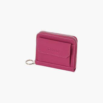 Portafoglio O half wally berna Sintetico + gommato Fucsia rose