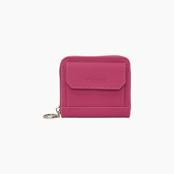 Portafoglio O half wally berna Sintetico + gommato Fucsia rose