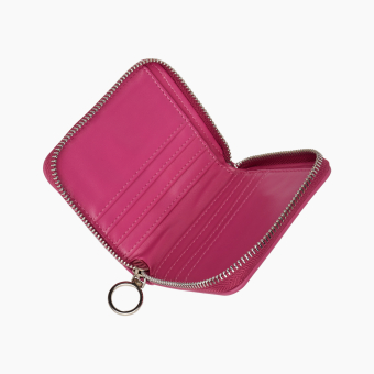 Portafoglio O half wally berna Sintetico + gommato Fucsia rose