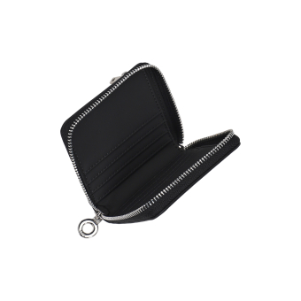 Wallet O half wally hello kitty tessuto gommato Nero Mix Colori