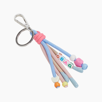 Pendant O Bag Keys Materiale Plastico+Corda Multicolour