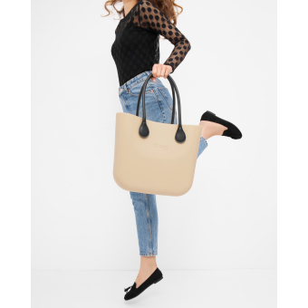 O bag standard Sabbia