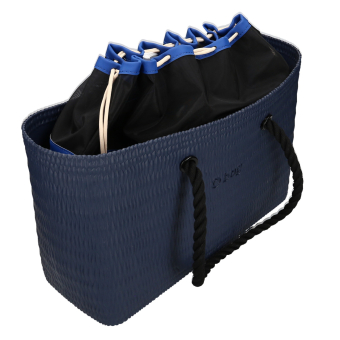 O bag beach Blu navy