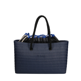 O bag beach Blu navy