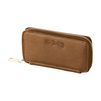 Simil pelle saffiano Custodia Bronzo
