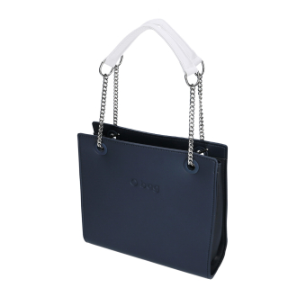 O bag double Blu navy