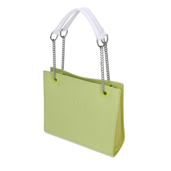 O bag double Celery green