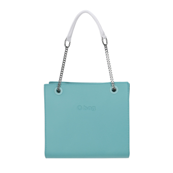 O bag double Turchese