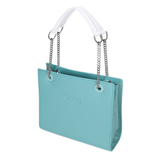 O bag double Turchese