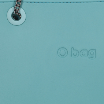O bag double Turchese