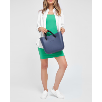 O bag mini Blu navy