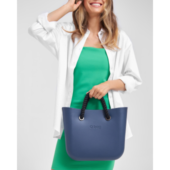 O bag mini Blu navy