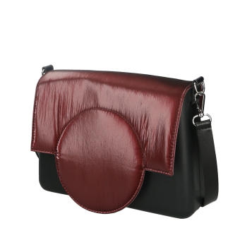 Kabelka O bag glam Nero