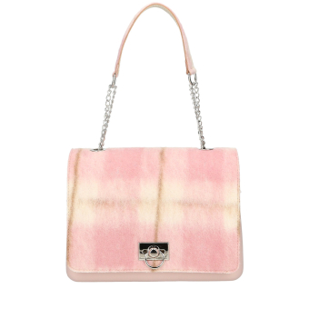 O bag glam Rosa smoke
