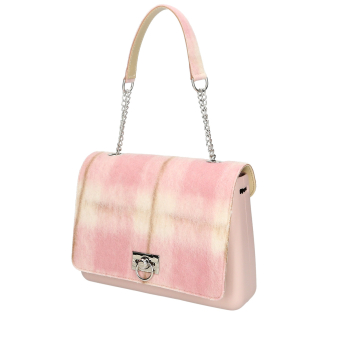 O bag glam Rosa smoke