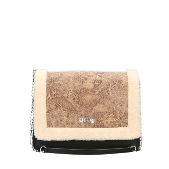 Kabelka O bag glam Nero