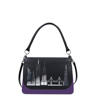 O bag glam Melanzana handbag