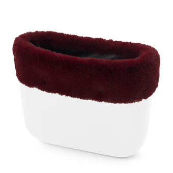 O bag standard band Lapin rex Bordeaux