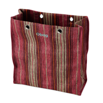 Body O bag market Intreccio sfumato Sangria
