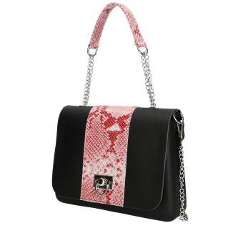 O bag glam Nero handbag