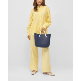 O bag mini Blu navy