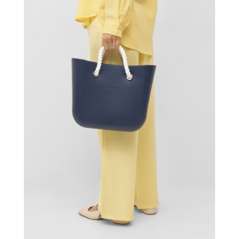 O bag mini Blu navy