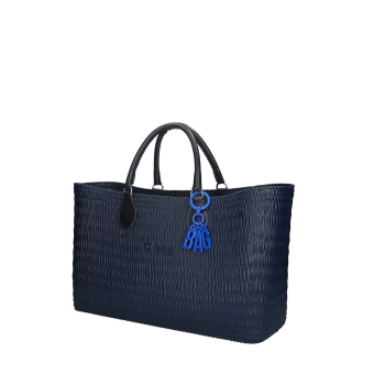 O bag spiaggia Blu navy