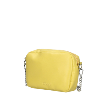 O bag pocket Simil pelle nappa Celery green