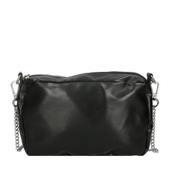 Kabelka O bag glam Simil pelle nappa Nero
