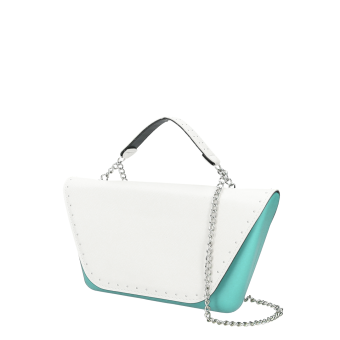 O bag sheen Turchese