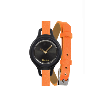 Hodinky O clock click shift Fluo arancione
