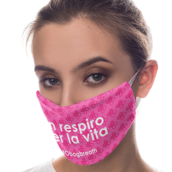 Maschera Obreath Rosa