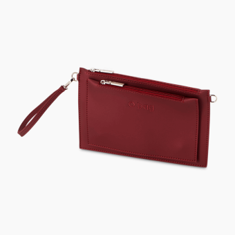 Body O bag soft duette Bordeaux metal
