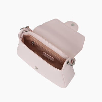 Kabelka O Bag Paris Sintetico Nappa Easy Smoke Pink