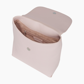 Zaino O bag Budapest Tessuto Sintetico Nappa Easy Smoke Pink