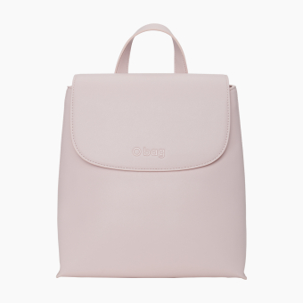 Zaino O bag Budapest Tessuto Sintetico Nappa Easy Smoke Pink