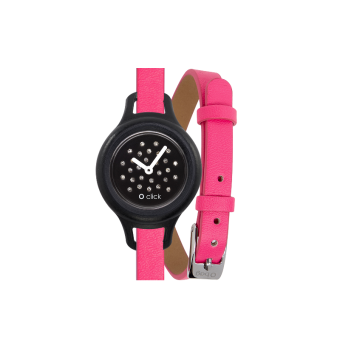 O clock click shift fluo fucsia watch
