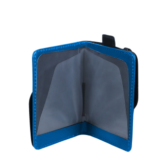 O bag Uomo slide Cobalto card case