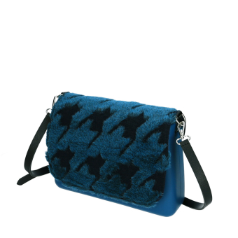 O bag glam imperial blu