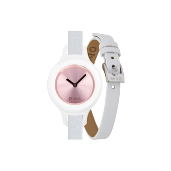 Hodinky O clock click shift Grigio chiaro