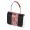 Flap O bag glam Simil pelle stampa elephant fascia stampa python Sangria